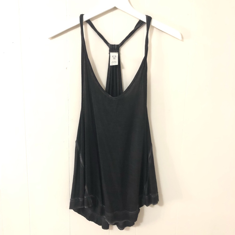 NWT Free People Nectarine Black tank (XS) - Picture 3 of 8